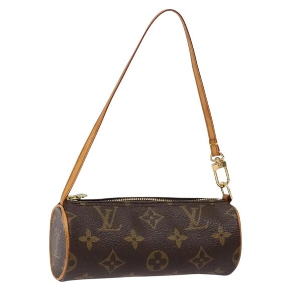 LOUIS VUITTON Monogram Papillon Pouch LV Auth - Picture 1 of 16